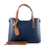 Blu/Cuoio