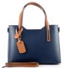 Dark blue / Tan / Blu scuro / Cuoio