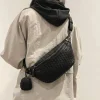 Nissim Leather Woven Sling Bag โ LA-B0311