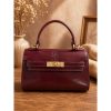 Celestine Leather Top Handle Bag โ 6642