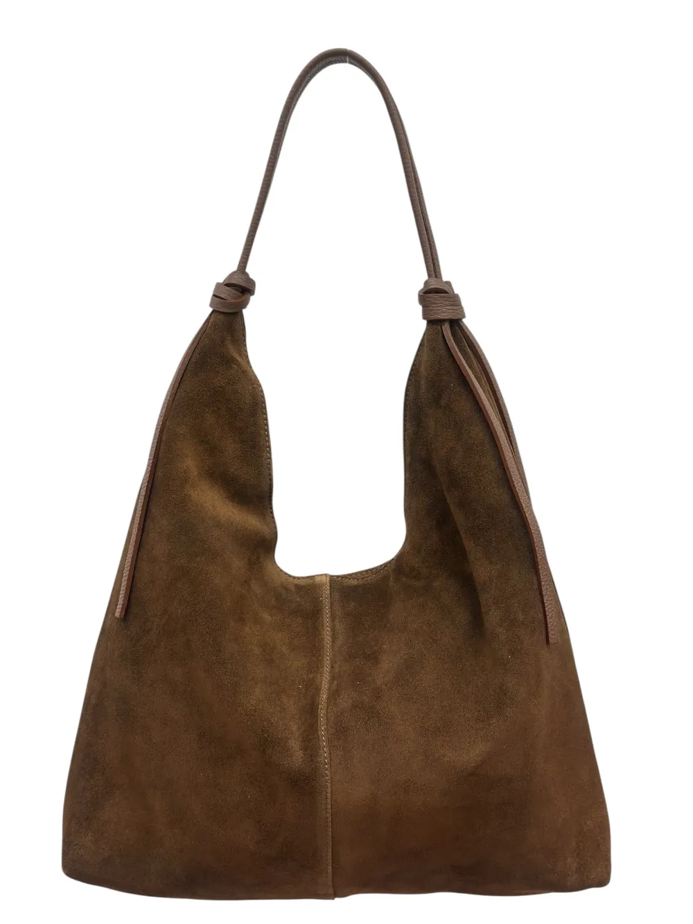 Petra Large Suede Shoulder Bag โ CM-B0346