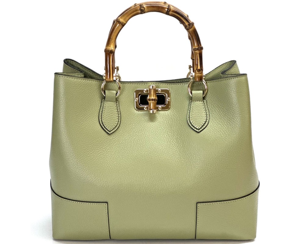 Fabrizia Leather Handbag โ 958