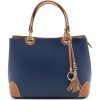 Dark blue / Tan / Blu scuro / Cuoio