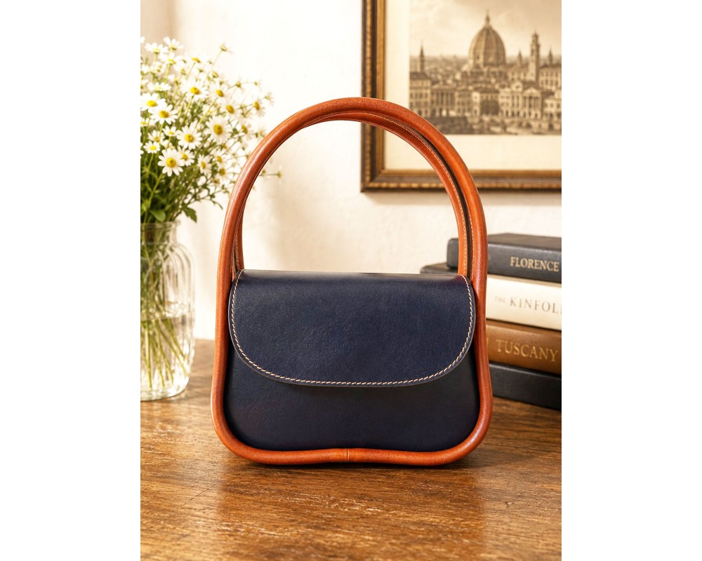Althea Mini Top Handle Genuine Leather Bag โ 6604
