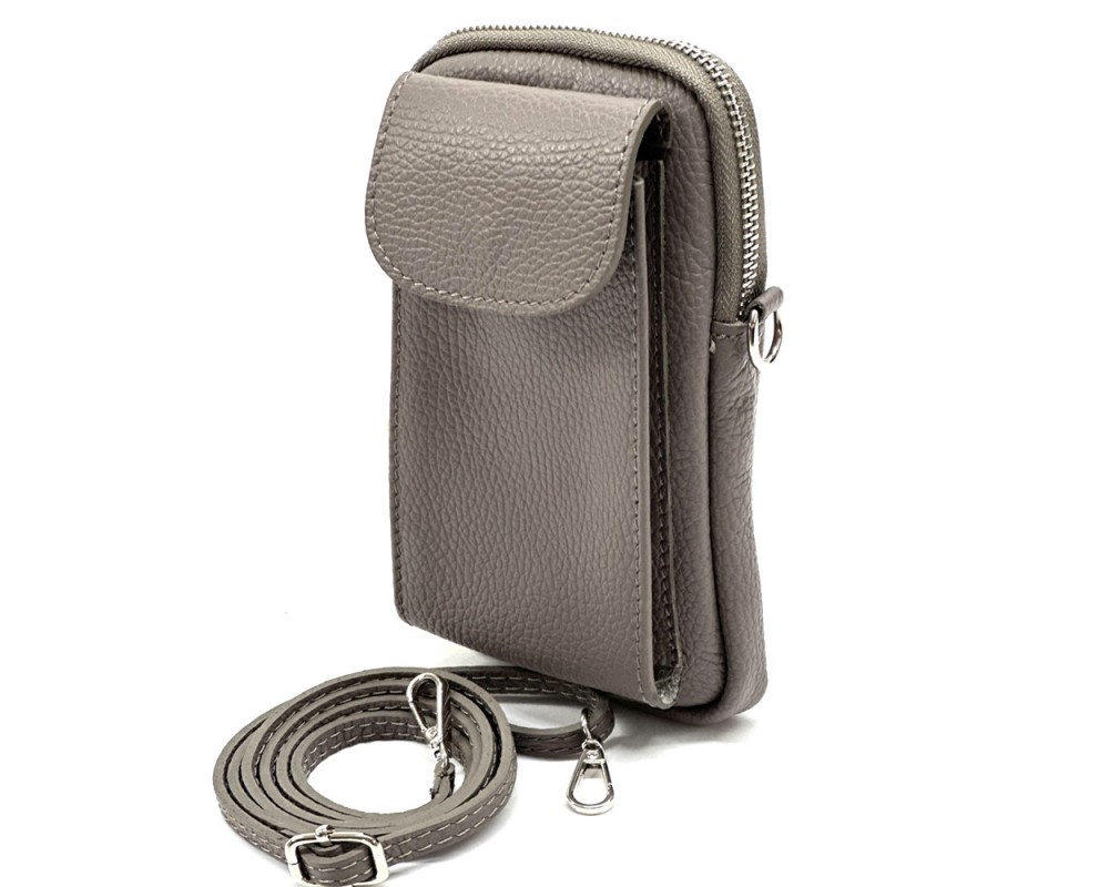 Elettra Leather phone holder โ 0035