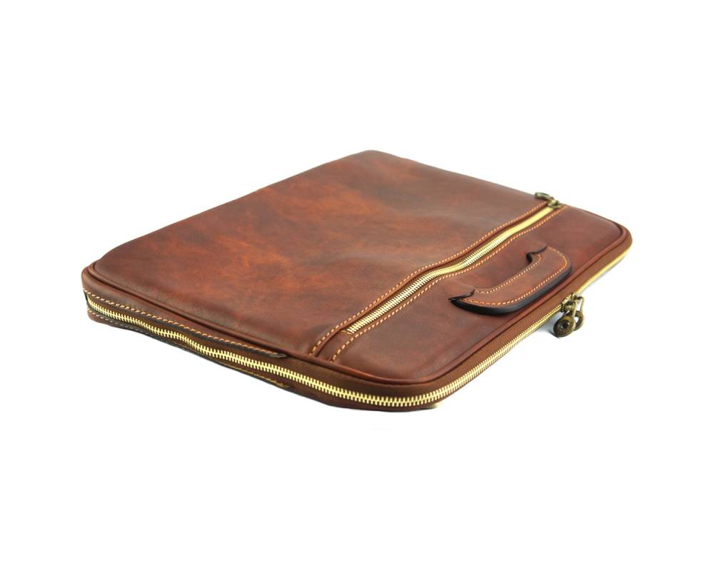 Porte-Documents Jour in Italian Vacchetta leather โ 7550