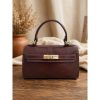 Celestine Leather Top Handle Bag โ 6642