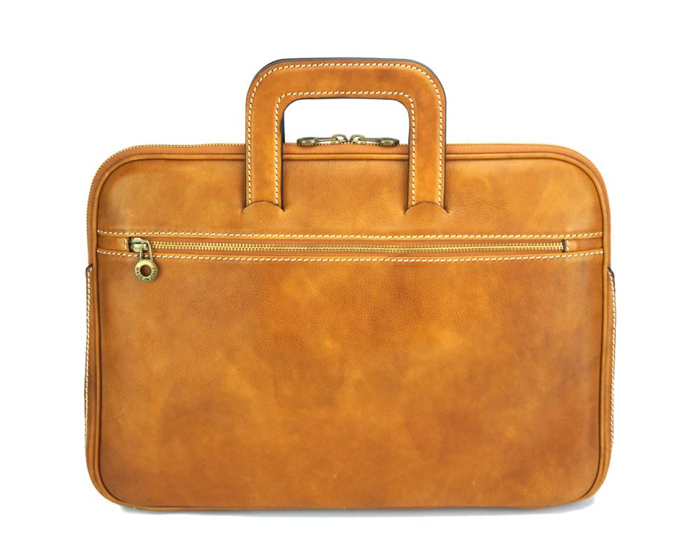 Porte-Documents Jour in Italian Vacchetta leather โ 7550