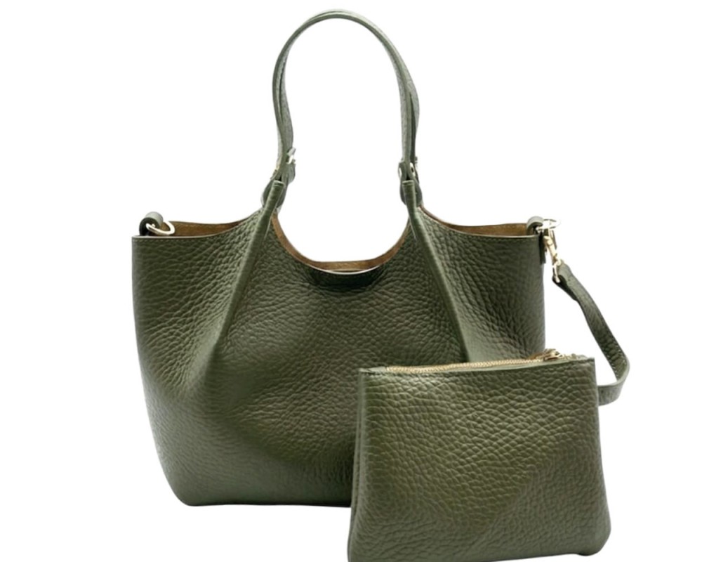 Artemisia Small Italian Cow Leather Shoulder Bag โ DO-B0119S