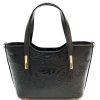 Emily Flora Embossed Leather Handbag โ 5167