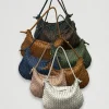 Monica Woven Leather Hobo Bag โ LA-B0236