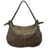 Monica Woven Leather Hobo Bag โ LA-B0236