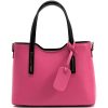 Emily leather Handbag โ 5166