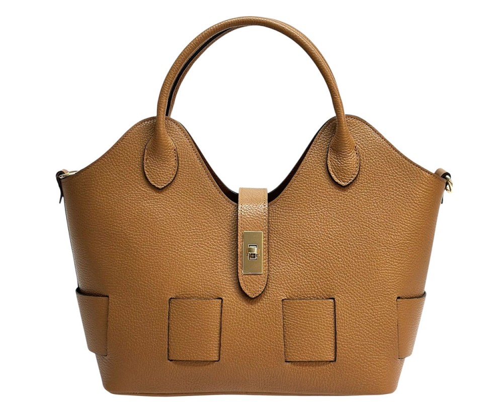 Lunetta Italian Cow Leather Tote Bag โ 759