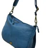 Velisia Woven Cow Leather Saddle Bag โ LA-B0313