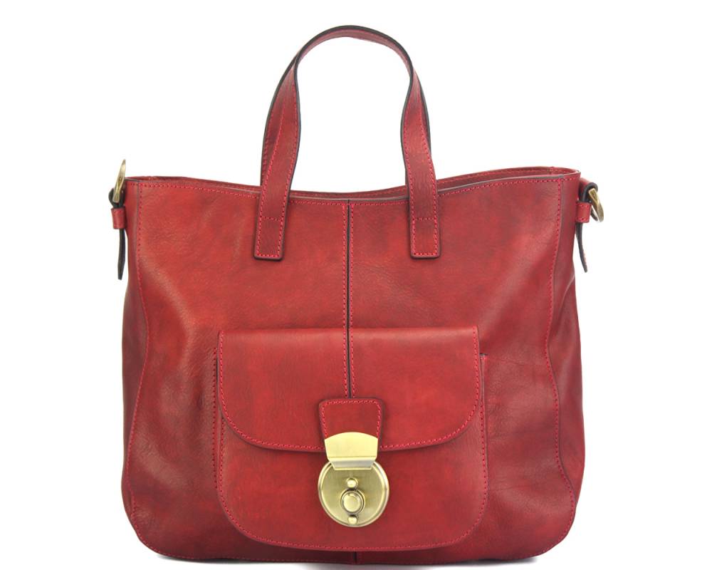 Duomo leather shoulder bag โ 7401