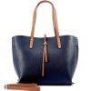 Dark blue / Tan / Blu scuro / Cuoio