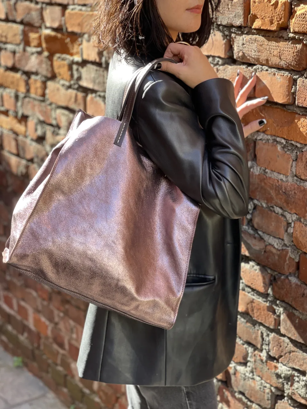 Borsa grande con pochette โ 5838-L