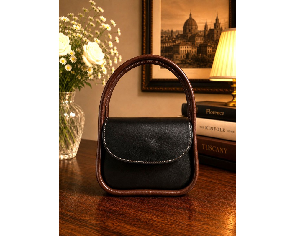 Althea Mini Top Handle Genuine Leather Bag โ 6604