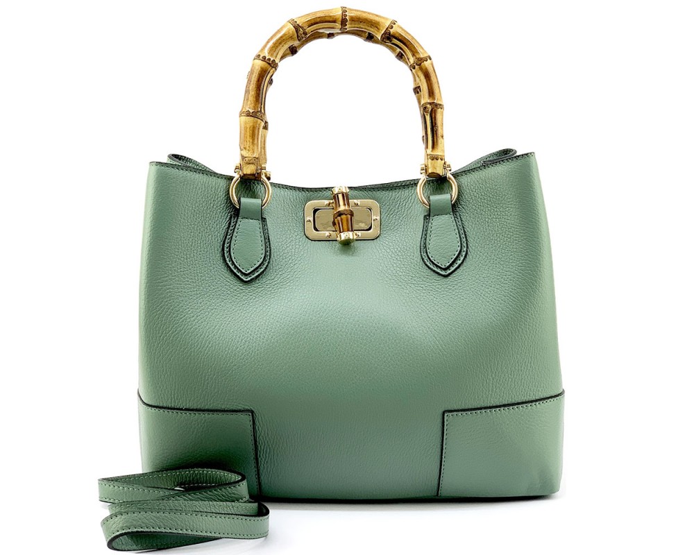 Fabrizia Leather Handbag โ 958