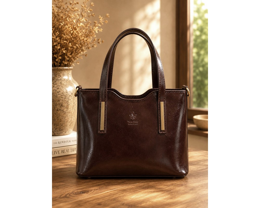Liviana Large Structured Leather Tote Bag โ 6608