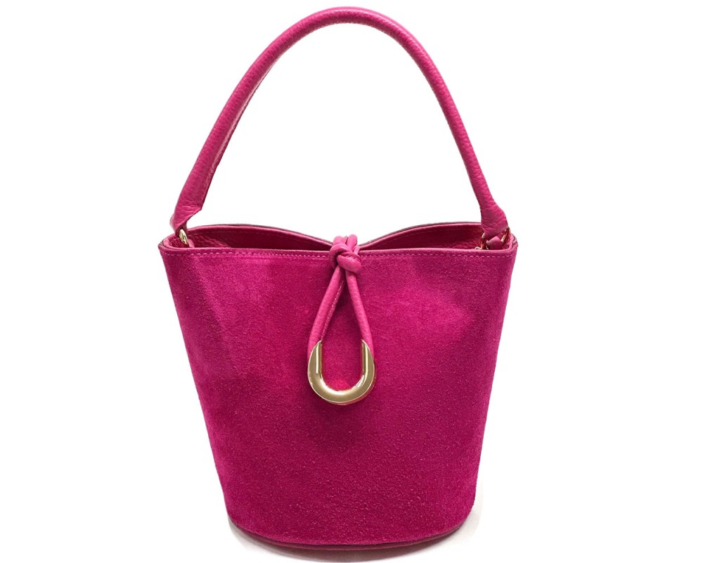 Nadia Leather Bucket Bag โ 697