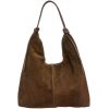 Petra Large Suede Shoulder Bag โ CM-B0346