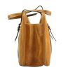 Iรฉna Shoulder tote in natural cowhide trim โ 7555