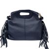 Nazareth Italian Leather Fringe Bag โ DO-B0352