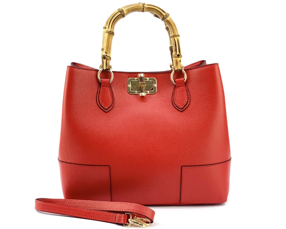 Fabrizia Leather Handbag โ 958