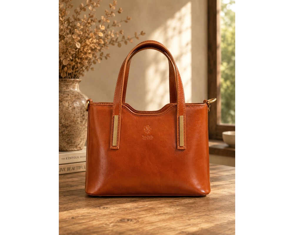 Liviana Large Structured Leather Tote Bag โ 6608