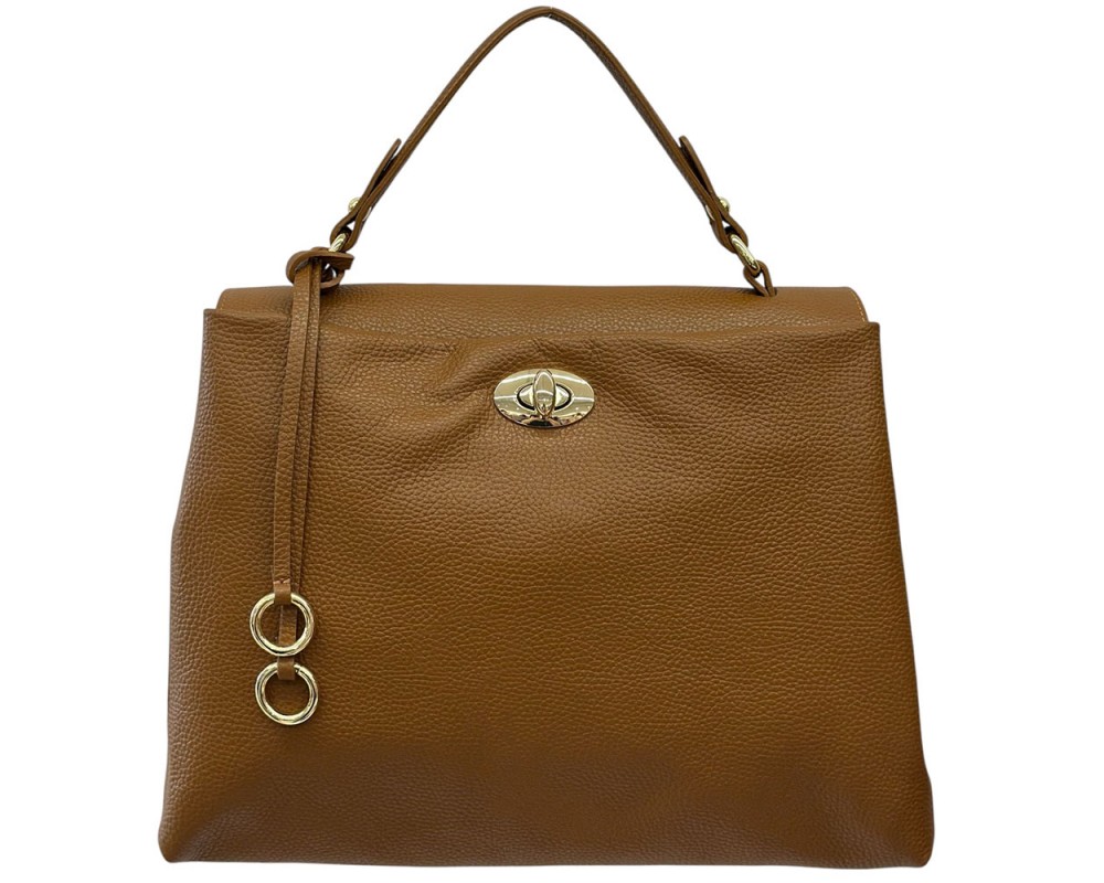 Elowen Soft Structured Leather Handbag โ DO-B0175