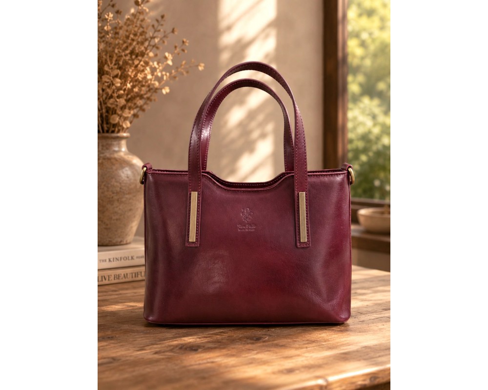 Liviana Large Structured Leather Tote Bag โ 6608