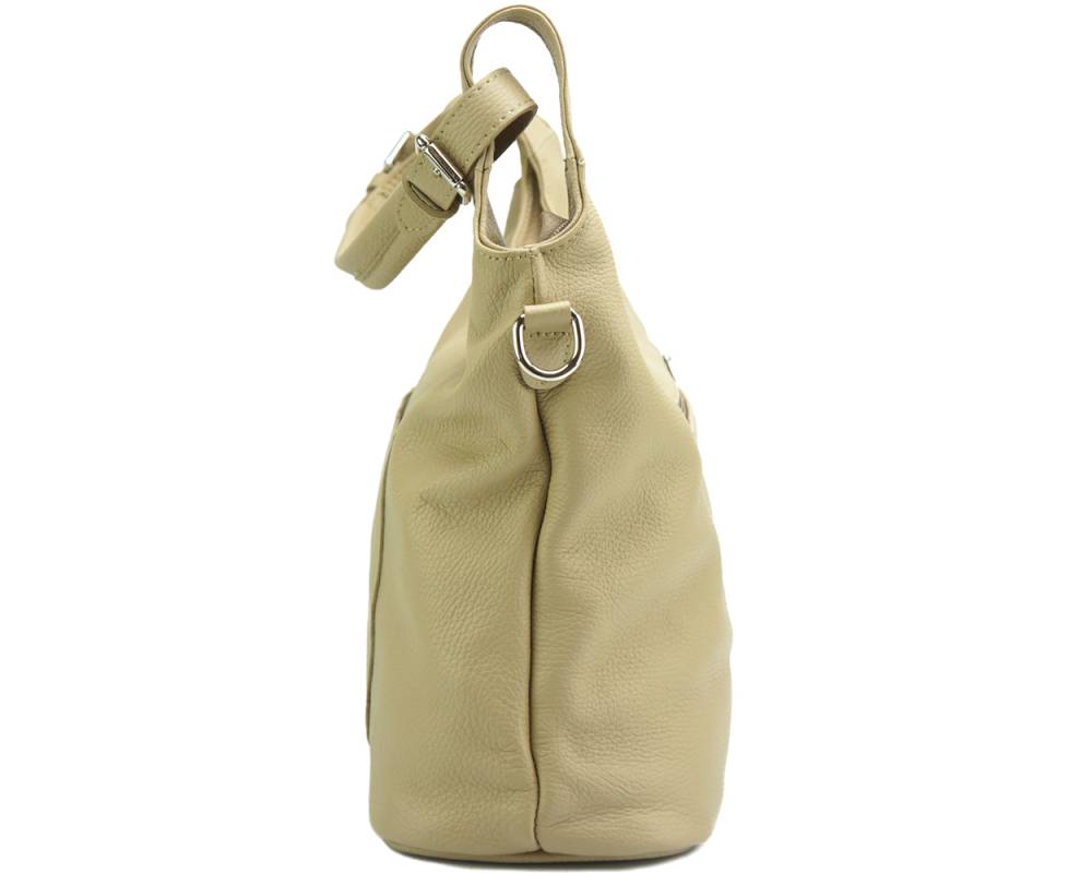 Silvia Leather Shoulder Bag โ Stock-1
