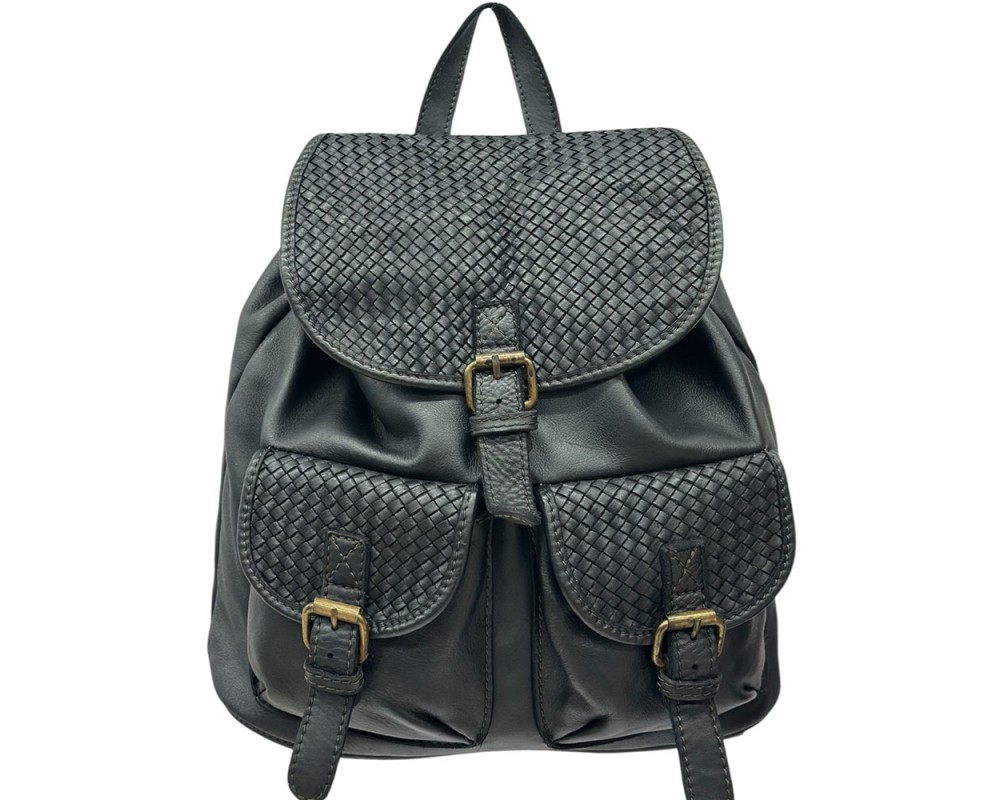 Marinella Washed Cow Leather Backpack โ LA-B0278
