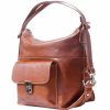 Barbara Convertible Leather Shoulder and Backpack Bag โ 6563