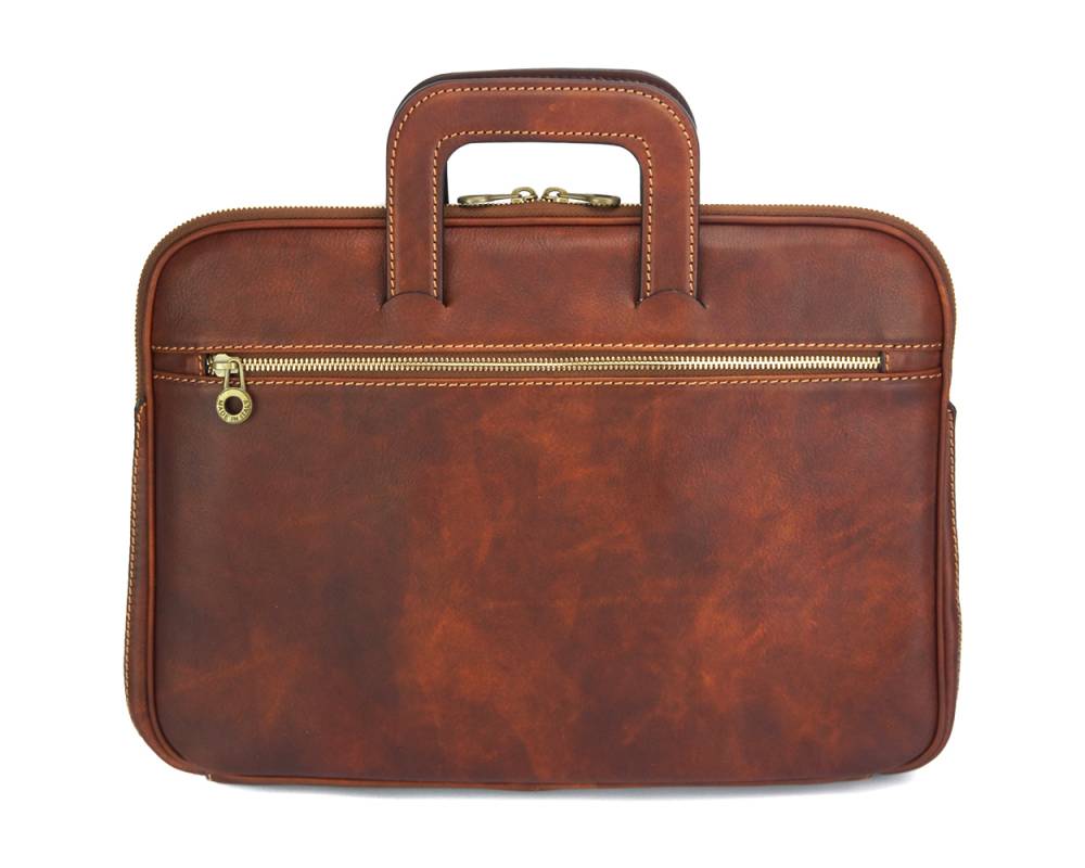 Porte-Documents Jour in Italian Vacchetta leather โ 7550