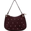 Savannah Suede Leather Shoulder Bag โ 679