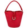 Nadia Leather Bucket Bag โ 697