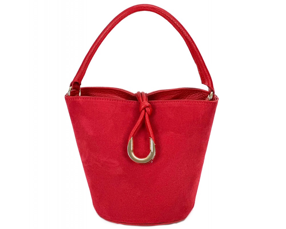Nadia Leather Bucket Bag โ 697