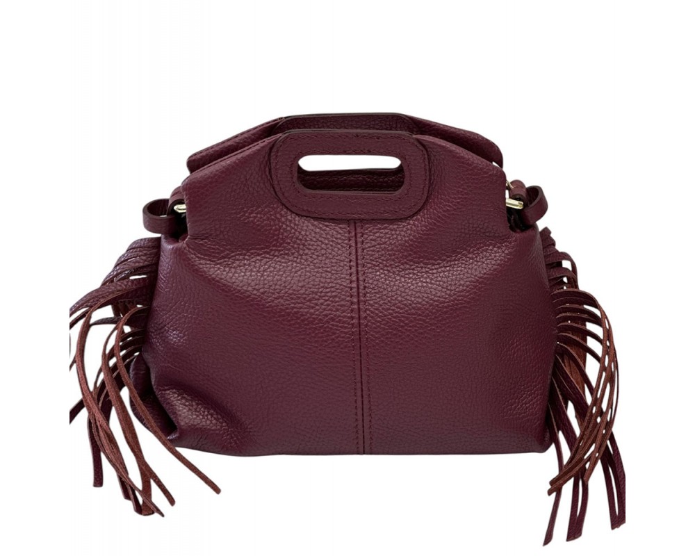 Nazareth Italian Leather Fringe Bag โ DO-B0352