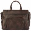 Travel bag Gennaro in vintage leather โ 68060