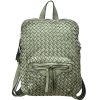 Norvella Woven Washed Calf Leather Backpack โ LA-B0302