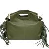 Nazareth Italian Leather Fringe Bag โ DO-B0352