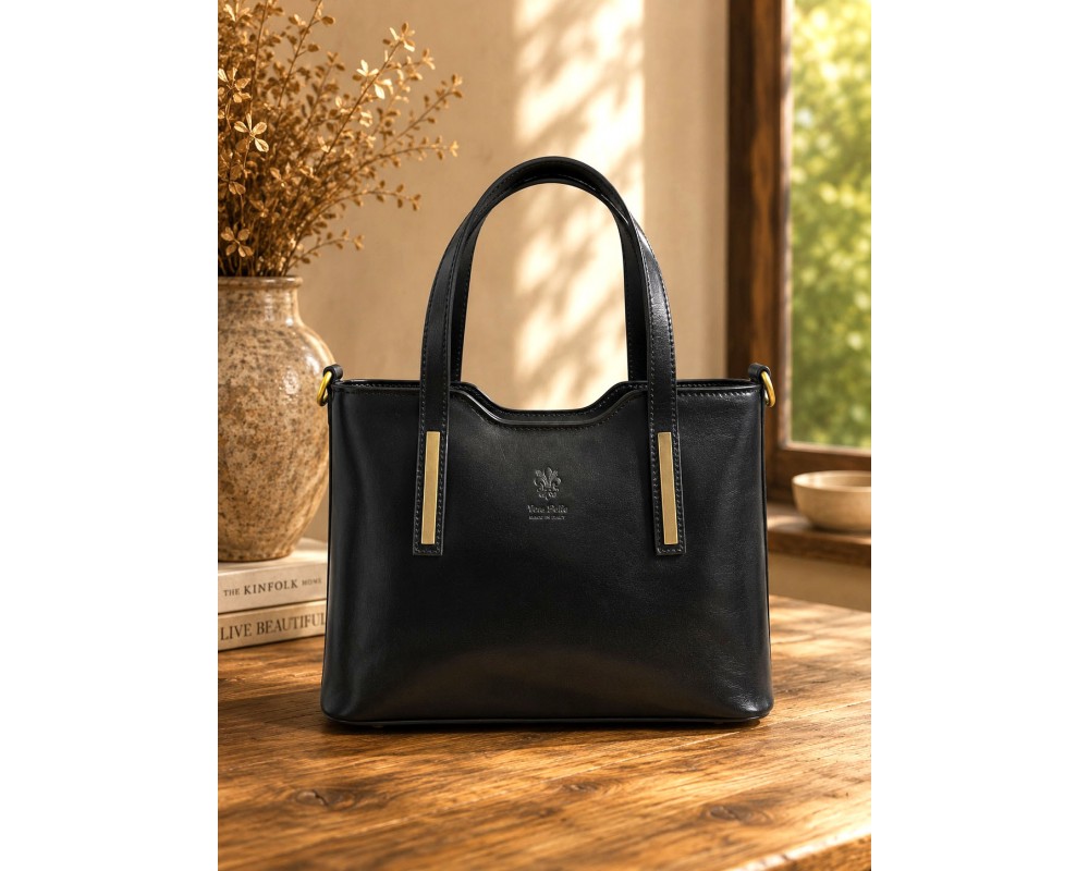 Liviana Large Structured Leather Tote Bag โ 6608