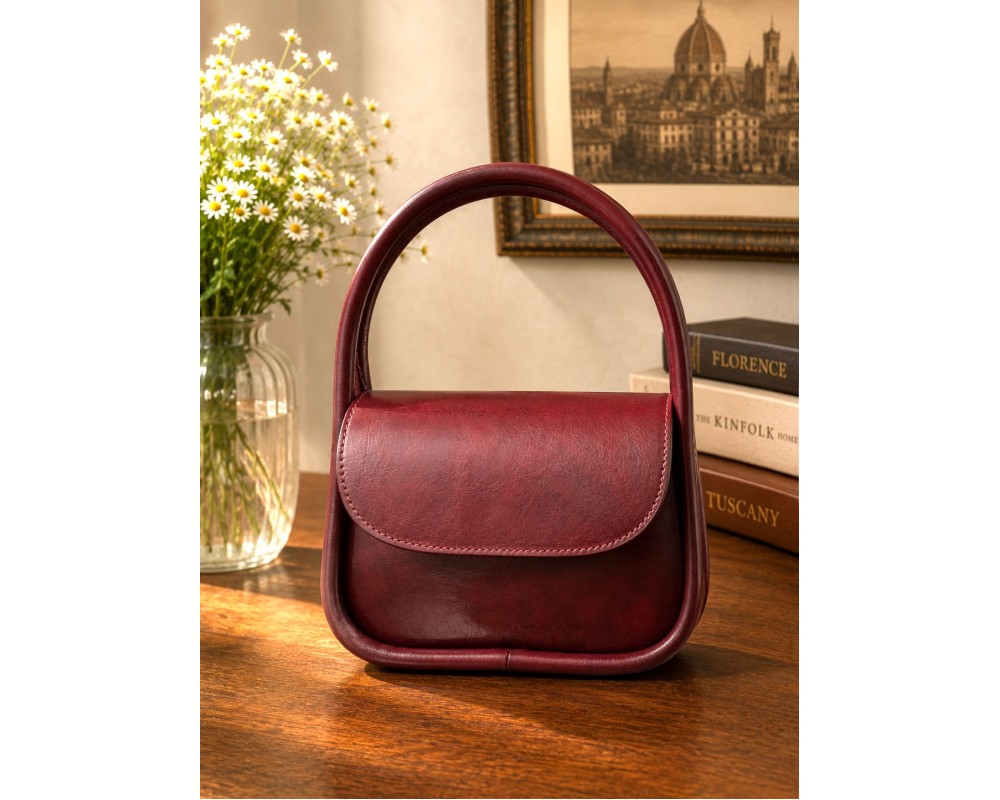 Althea Mini Top Handle Genuine Leather Bag โ 6604