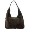 Petra Large Suede Shoulder Bag โ CM-B0346
