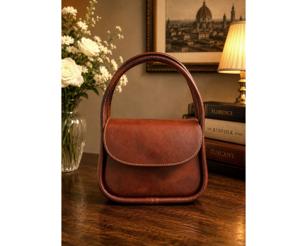 Althea Mini Top Handle Genuine Leather Bag โ 6604