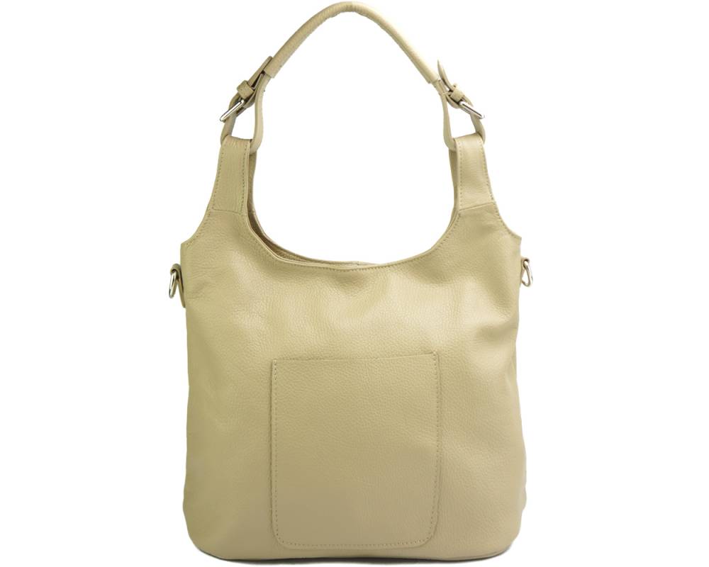 Silvia Leather Shoulder Bag โ Stock-1