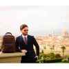 Charlie backpack in cow leather โ 7557